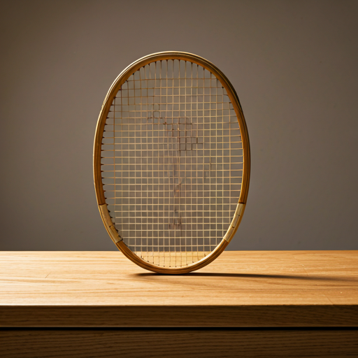 Vintage tennis racket
